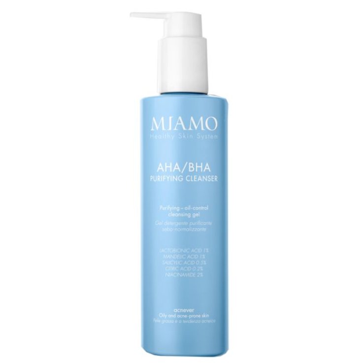 MIAMO AHA/BHA PURIFYING CLEANSER &ndash; GEL DETERGENTE PURIFICANTE 250 ML